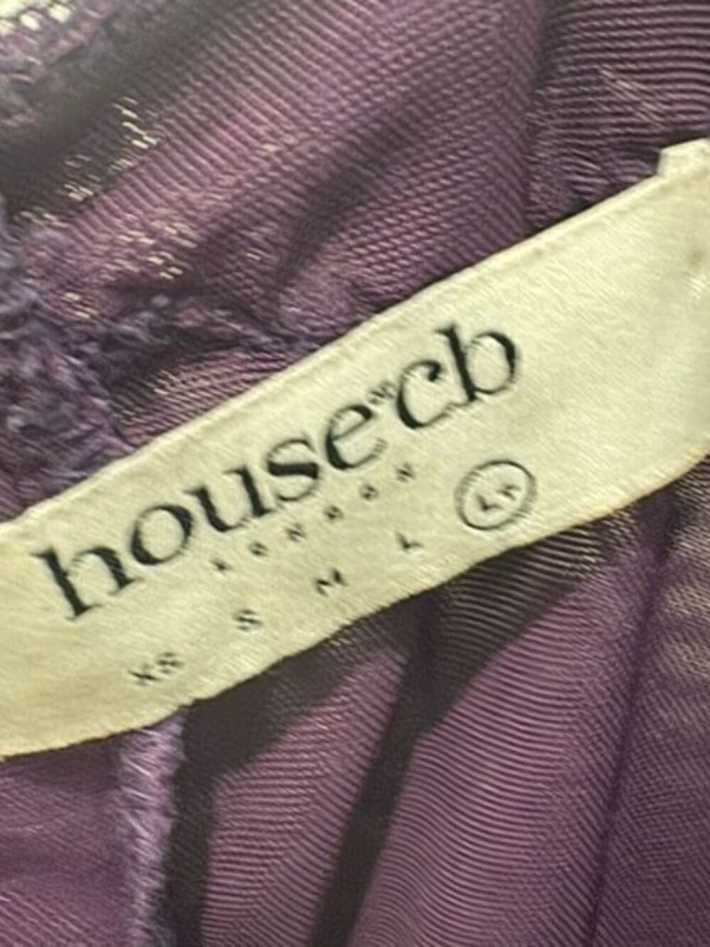 HOUSE OF CB AIZA GRAPE FLORAL PRINT MAXI DRESS - Picture 16 of 16